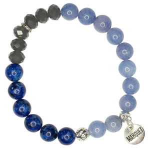 
                  
                    Load image into Gallery viewer, Molly - Stone Bead Stretch Bracelets - Marquet Fair Trade
                  
                