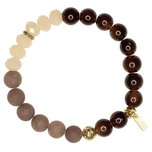 
                  
                    Load image into Gallery viewer, Molly - Stone Bead Stretch Bracelets - Marquet Fair Trade
                  
                
