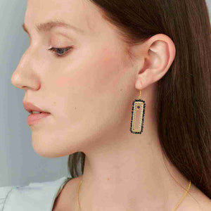 
                  
                    Load image into Gallery viewer, Katie Geometric Drop Earrings
                  
                