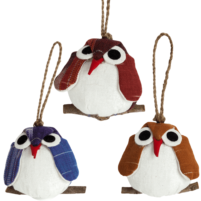 Adorable Owl Family Ornaments