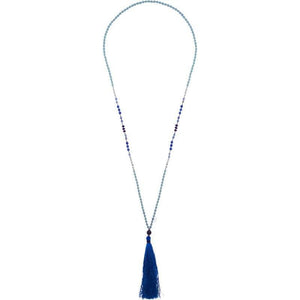 
                  
                    Load image into Gallery viewer, Anjie - Handmade Crystal Tassel Necklace - Marquet Fair Trade
                  
                