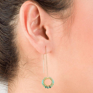 
                  
                    Load image into Gallery viewer, Ava - Threader Earrings - Marquet Fair Trade
                  
                