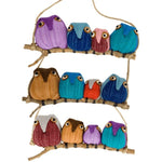 Family of Four Owl Ornaments - Marquet Fair Trade