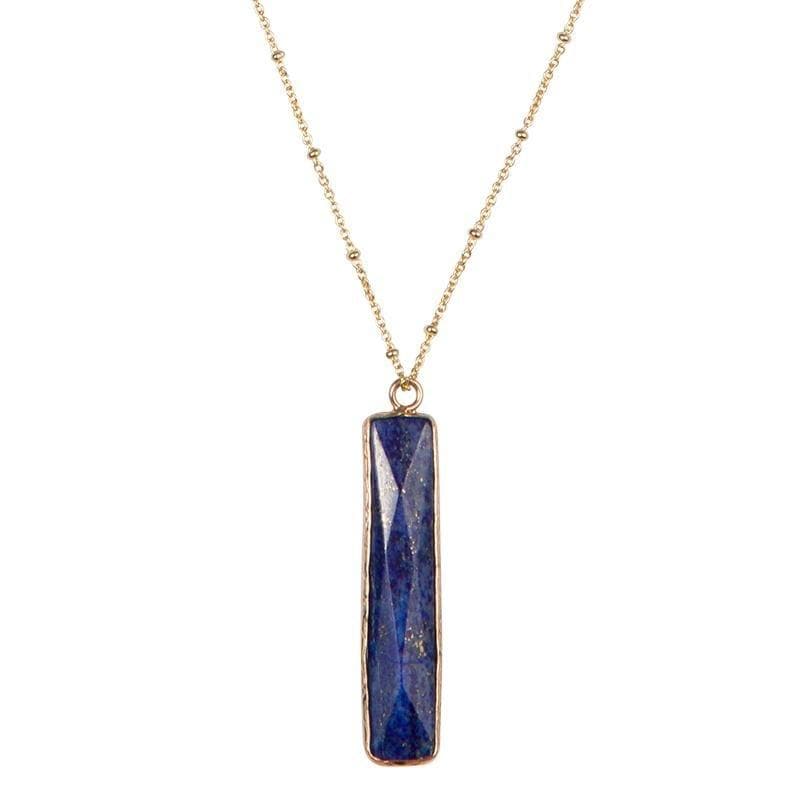 
                  
                    Load image into Gallery viewer, Modernist Stone Pendant - Dahlia Necklace - Marquet Fair Trade
                  
                