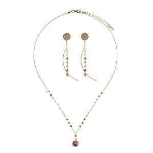 
                  
                    Load image into Gallery viewer, Nicki Necklace and Earring Set - Marquet Fair Trade
                  
                