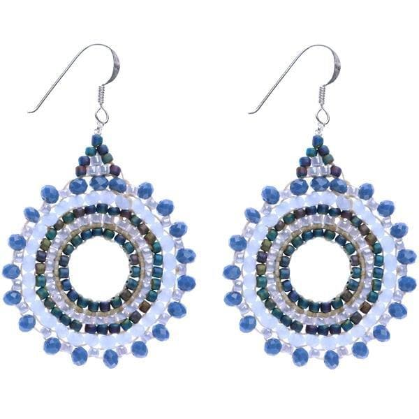 Olivia - Sparkling Burst of Beads Earrings - Marquet Fair Trade