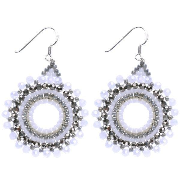 
                  
                    Load image into Gallery viewer, Olivia - Sparkling Burst of Beads Earrings - Marquet Fair Trade
                  
                