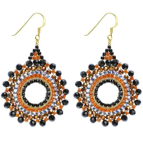 
                  
                    Load image into Gallery viewer, Olivia - Sparkling Burst of Beads Earrings - Marquet Fair Trade
                  
                