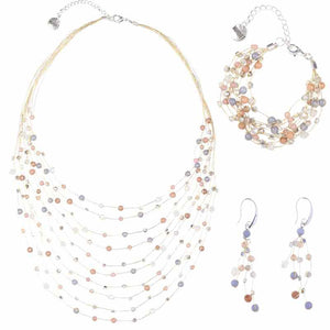
                  
                    Load image into Gallery viewer, Reena Necklace, Bracelet, and Earring Set - Marquet Fair Trade
                  
                