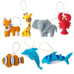 Zoo and Aquarium Ornament Set - Marquet Fair Trade